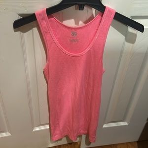 SO Women's Bright Pink Tank Top L
